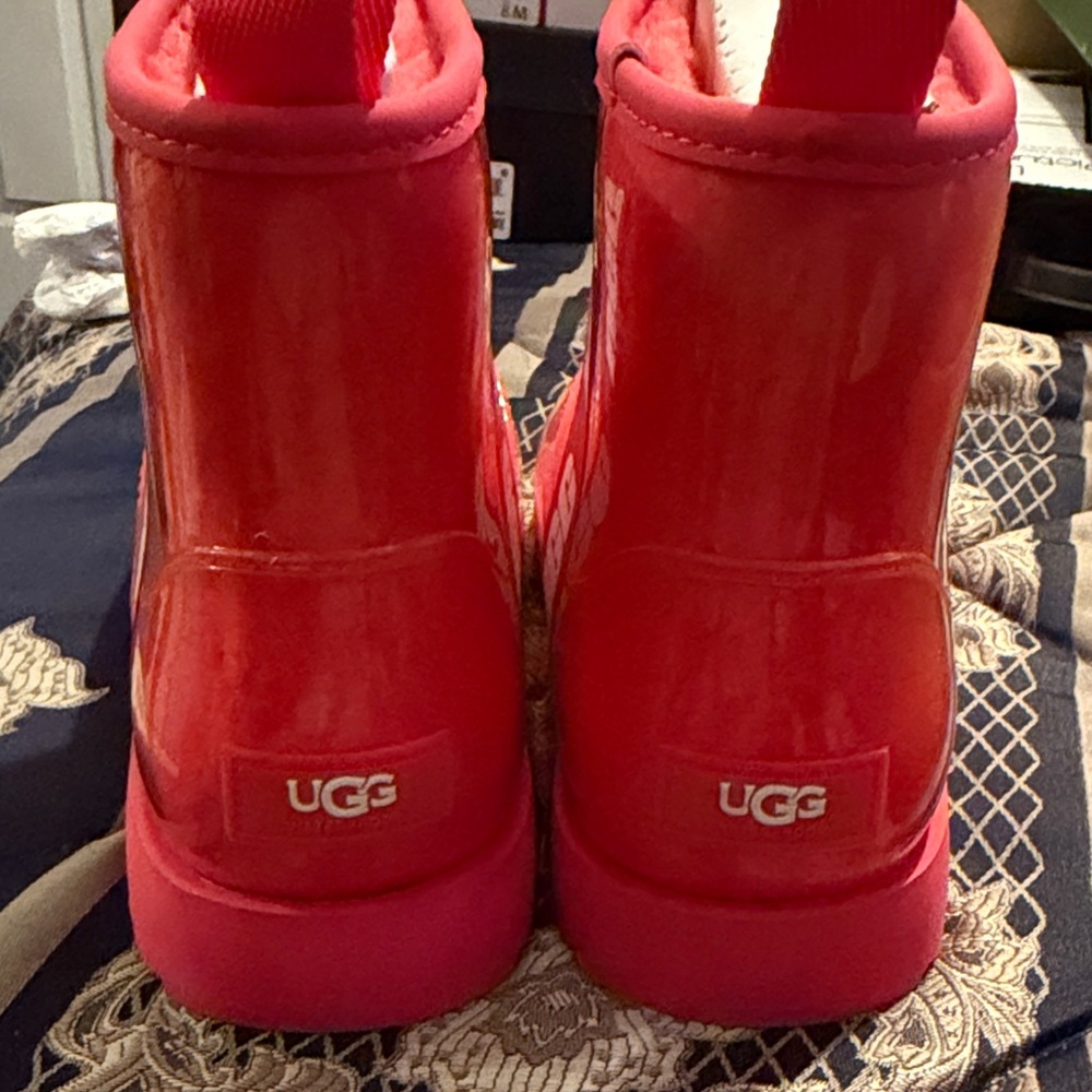 UGG Woman Bright Red Boots